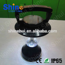 2015 linterna solar que acampa llevada blanca estupenda brillante estupenda de la venta caliente con IP65 aprobado de la compañía de Shinehui en shenzhen